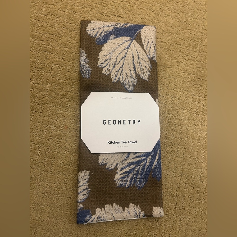 New Geometry kitchen tea towel